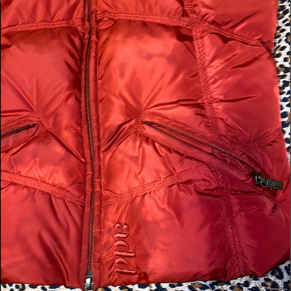 Add Down Down Red Vest with Real Fur Collar size 6 - Picture 2 of 7